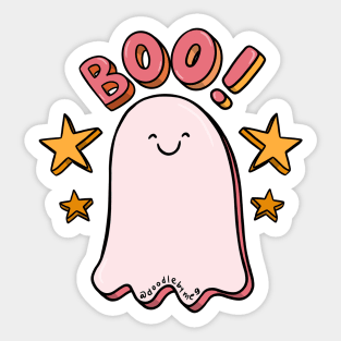 Cute Boo Sticker